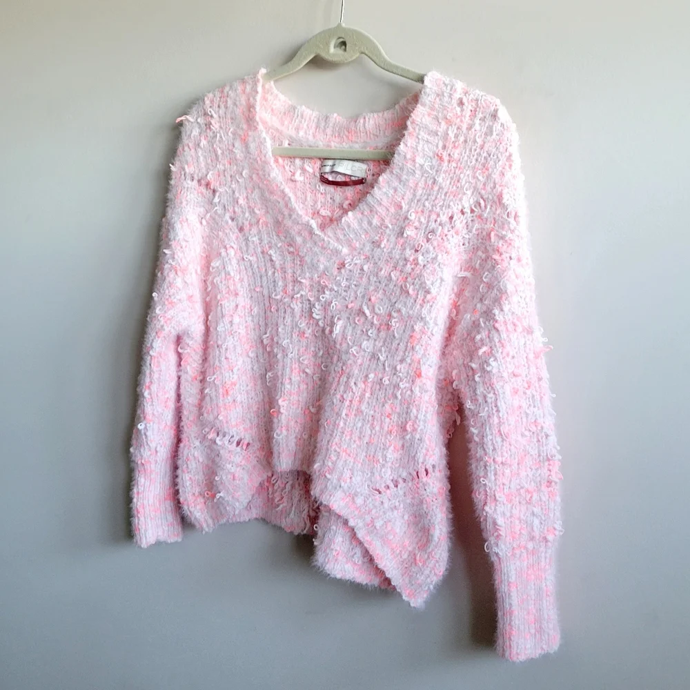 Anthropologie Pilcro Rubie Textured‎ Oversized Sweater